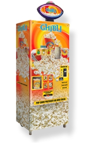 Máquina de palomitas para un sinfín de localizaciones