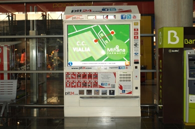 Las expendedoras como escaparates publicitarios y promoción turística Las expendedoras como escaparates publicitarios y promoción turística