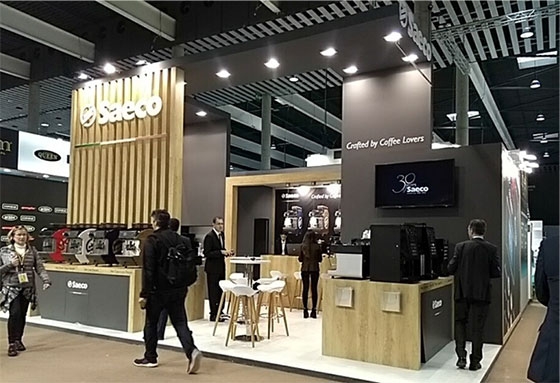 Saeco despunta con la variedad de su catálogo Horeca y OCS en Hostelco Saeco despunta con la variedad de su catálogo Horeca y OCS en Hostelco