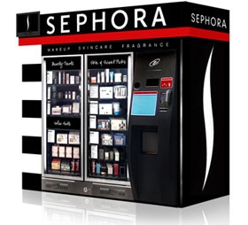 Sephora, The Body Shop y Best-Buy comparten las mismas expendedoras Sephora, The Body Shop y Best-Buy comparten las mismas expendedoras
