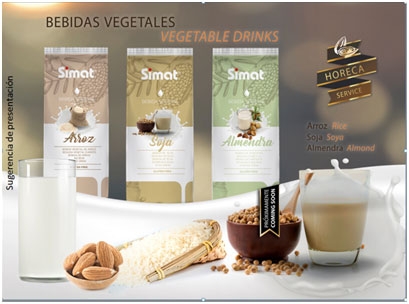 Simat presenta sus nuevas bebidas vegetales Simat presenta sus nuevas bebidas vegetales