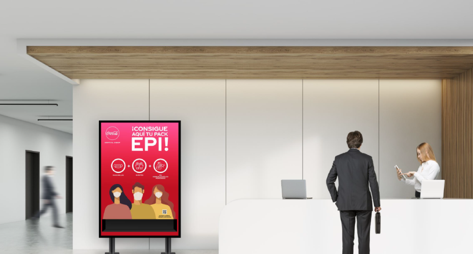 Smart Epi Dispenser: la solución de InnovaPOS para expender equipos de protección en workplaces