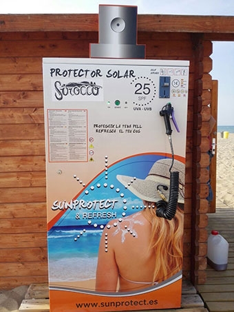 Dispensador automático de crema solar, la última revolución en el vending Dispensador automático de crema solar, la última revolución en el vending