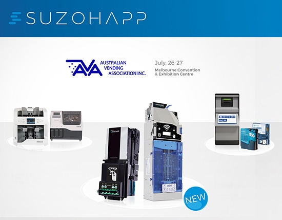 Suzohapp presenta la última tecnología en monederos para vending