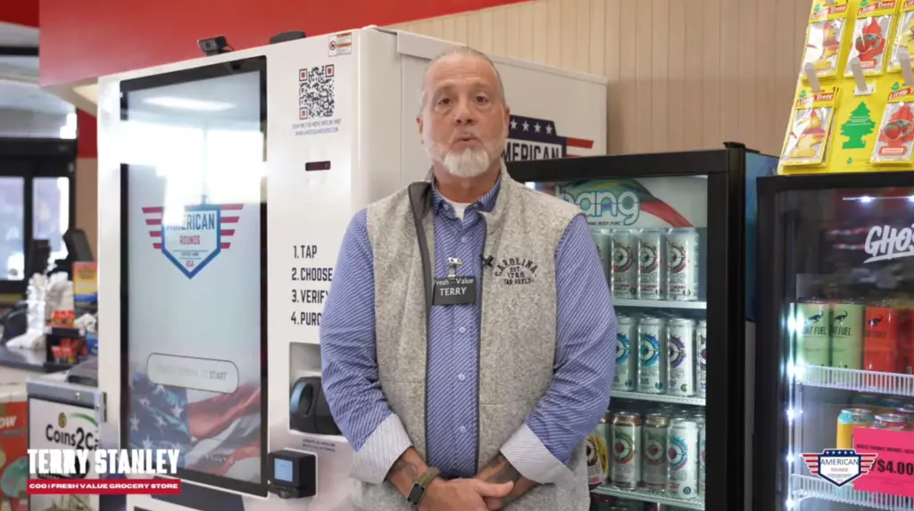 Tema candente: Máquinas expendedoras de munición para armas en supermercados estadounidenses Tema candente: Máquinas expendedoras de munición para armas en supermercados estadounidenses