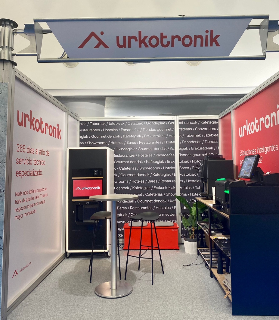 Urkotronik estrena en Gastronomika nueva imagen de marca Urkotronik estrena en Gastronomika nueva imagen de marca