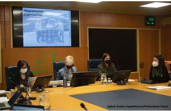 Urkotronik traslada al Parlamento Vasco algunas preocupaciones del vending