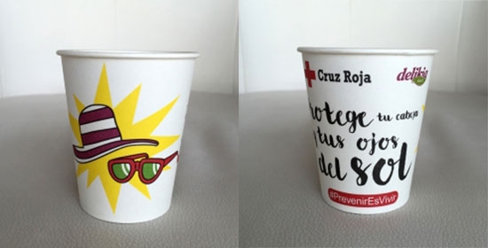 La solidaridad vuelve a los vasos de Delikia La solidaridad vuelve a los vasos de Delikia