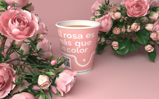 Vasos solidarios de café para apoyar a la Asociación Española Contra el cáncer Vasos solidarios de café para apoyar a la Asociación Española Contra el cáncer