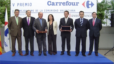 Velarte recibe el Premio Carrefour a la mejor PYME