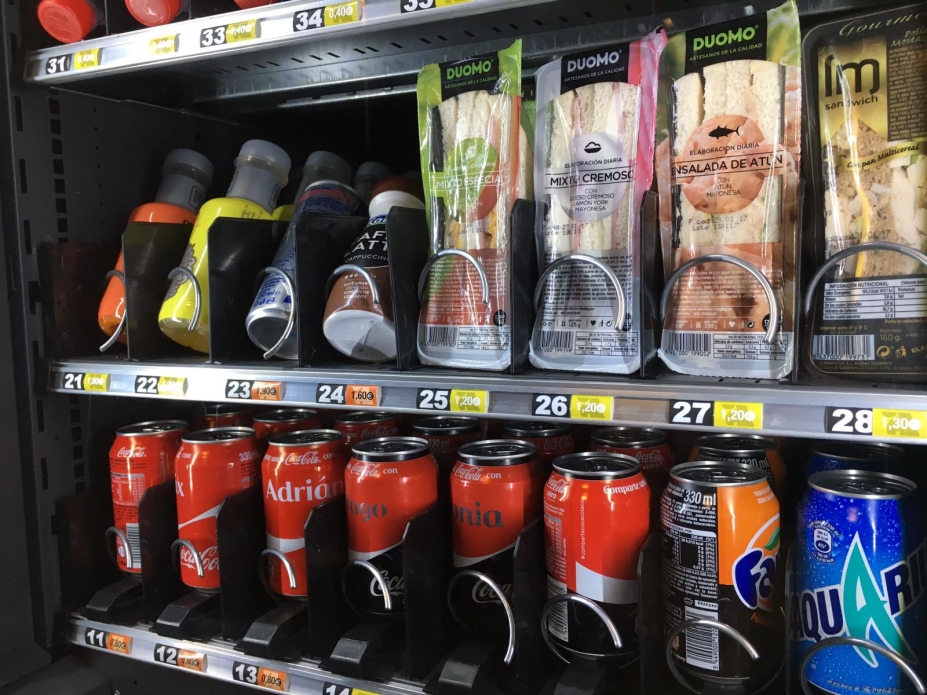 Cuatro millones de máquinas expendedoras: objetivo del mercado europeo Cuatro millones de máquinas expendedoras: objetivo del mercado europeo