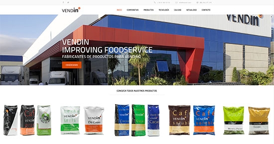 Vendin renueva su web para facilitar la comunicación con el operador