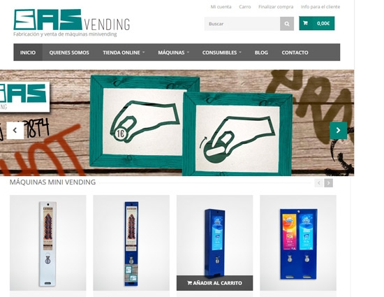 Narbiza se estrena en el minivending con nueva marca, página web y tienda online