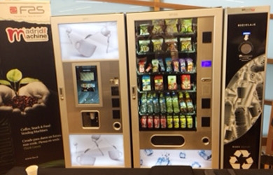La versatilidad multimedia de la Winning Duo Touch revoluciona el vending café 