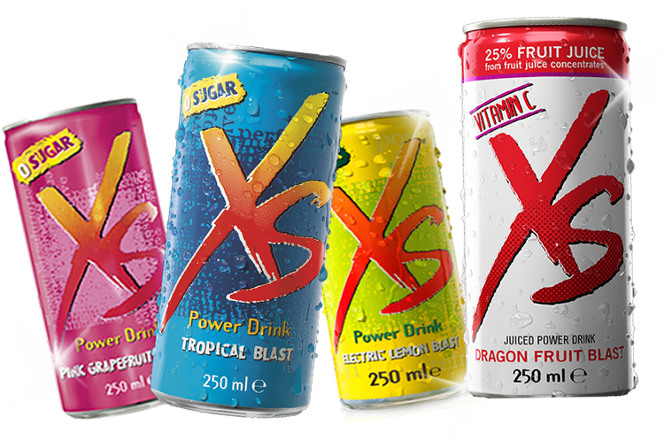 XS Power Drink, nueva bebida energética baja en calorías y rica en vitaminas