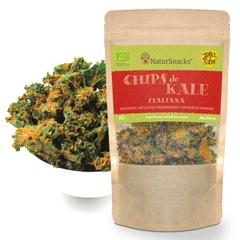 Chips de kale deshidratada Chips de kale deshidratada