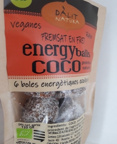BIO ENERGY BALLS COCO 120 GR