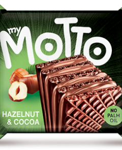 Barquillo de Cacao Relleno de Cacao y Avellanas