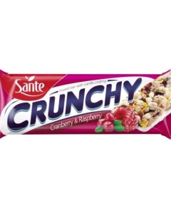 Barra Crujiente de Arando y Frambuesa