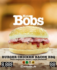 BURGER CHICKEN BACON BBQ