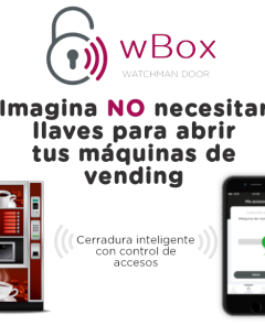 No más llaves: Cerradura para máquinas de vending con apertura desde el móvil No más llaves: Cerradura para máquinas de vending con apertura desde el móvil
