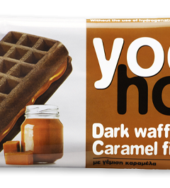 Gofre Relleno de Caramelo Salado