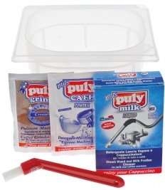 Kit de limpieza de máquinas de café puly CAFF plus Kit de limpieza de máquinas de café puly CAFF plus