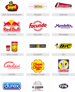 Marcas distribuidas por marjo Marcas distribuidas por marjo