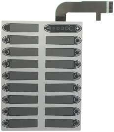 Membrana botonera 18 pulsadores