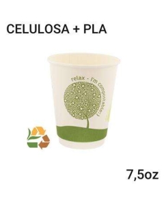 Vaso Impreso Compostable - 7,5oz Vaso Impreso Compostable - 7,5oz