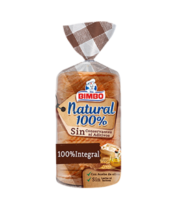 Pan integral bimbo 100%