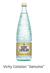 Agua mineral con gas