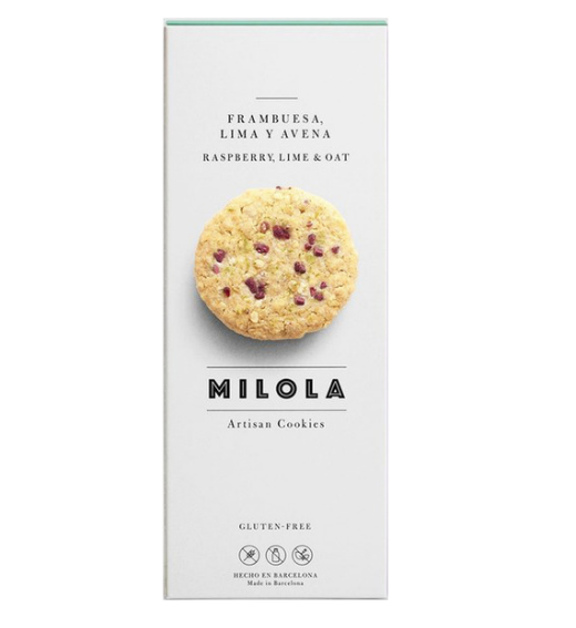 Galletas artesanas de frambuesa