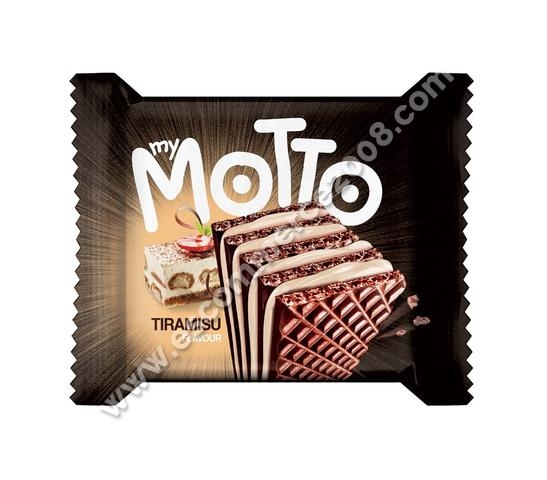 Barquillo de Cacao Relleno de Tiramisú Barquillo de Cacao Relleno de Tiramisú