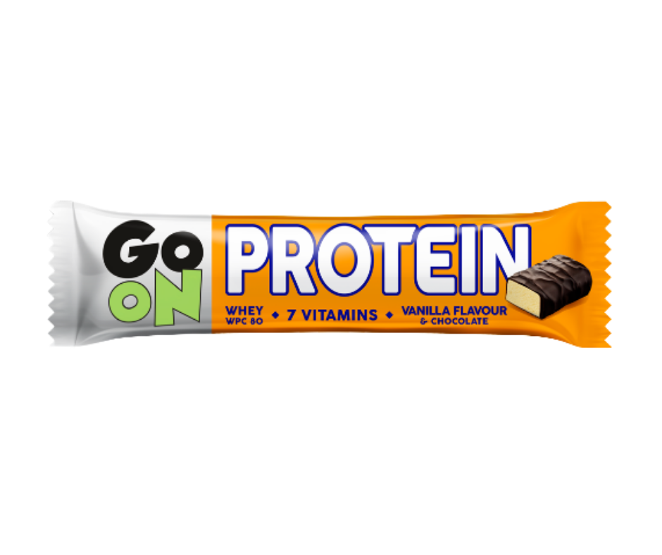 Barra Go On Protein Vainilla y Chocolate