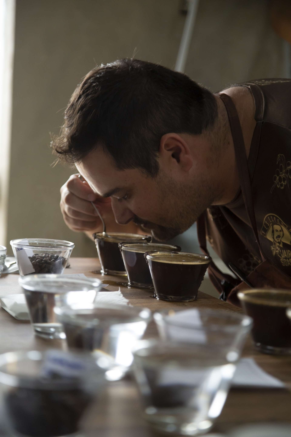Cafés en granos verdes