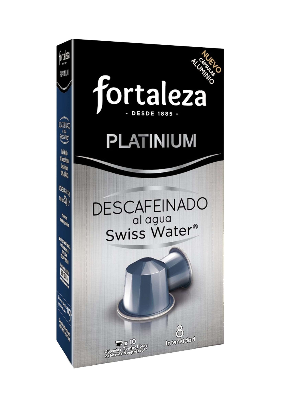 Cápsulas de Aluminio Descafeinado Swiss Water