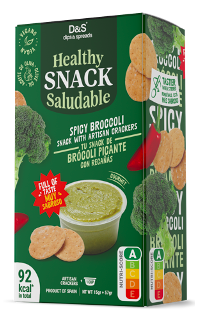 Healthy Snack de dip de brócoli picante