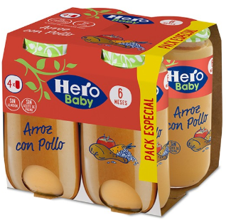Pack Arroz con Pollo Tierno 4x235g