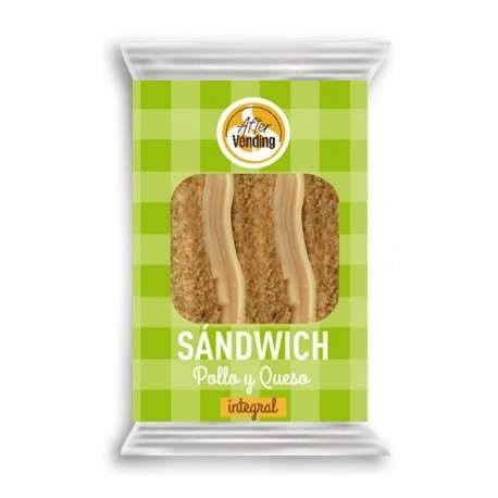 Sándwich de pollo y queso