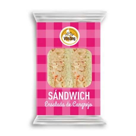 Sándwich ensalada de cangrejo