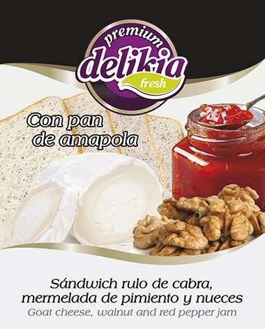 Sándwich pan amapola