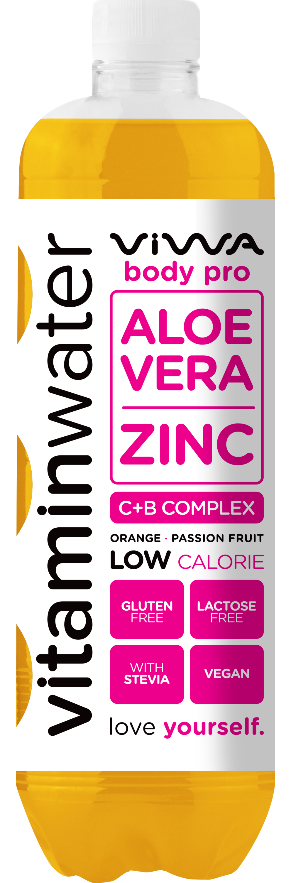 Viwa  Vitaminwater Body Protection 600ml naranja-maracuya-aloe vera