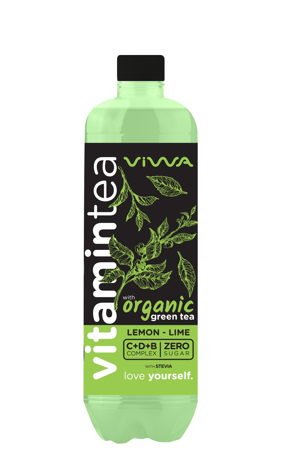 Viwa Vitamintea Green tea Lemon Zero 600ml