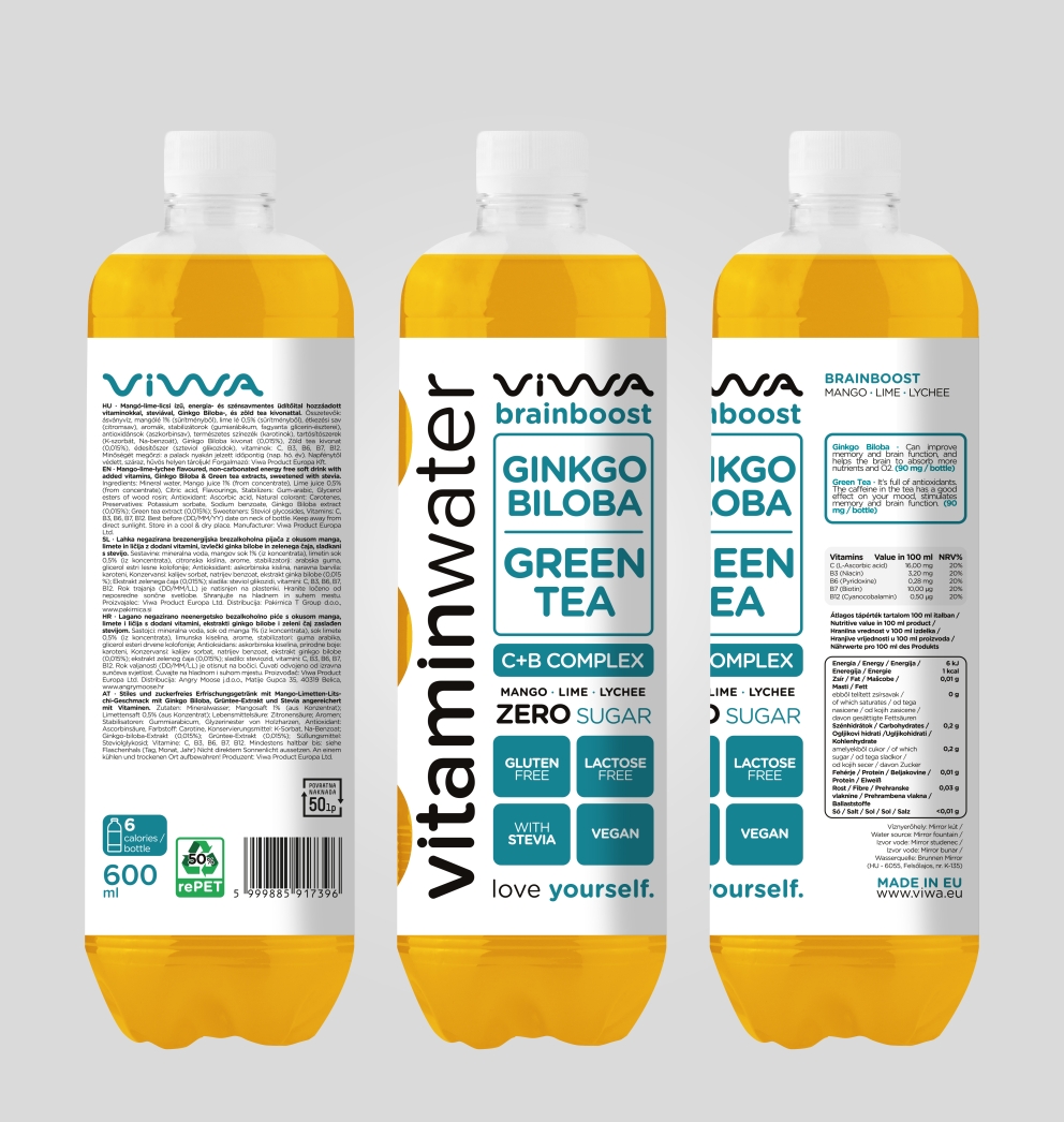 Viwa Vitaminwater BrainBoost Zero 600ml Mango-Lima-Lichi Viwa Vitaminwater BrainBoost Zero 600ml Mango-Lima-Lichi