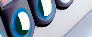 Primer plano de una expendedora de Azkoyen