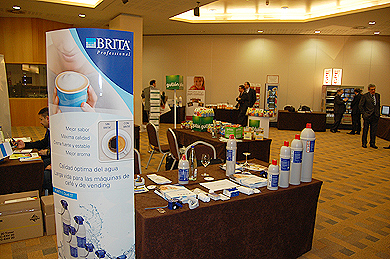 El agua mineral Brita favorece la dieta saludable