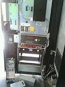 Una máquina asaltada en Gijón