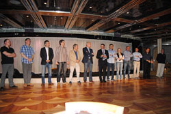 Dirigentes de CONFIDA y organizaciones europeas