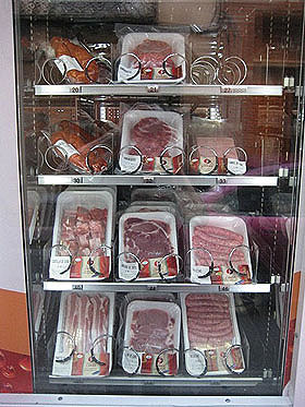 Máquina de productos de charcutería